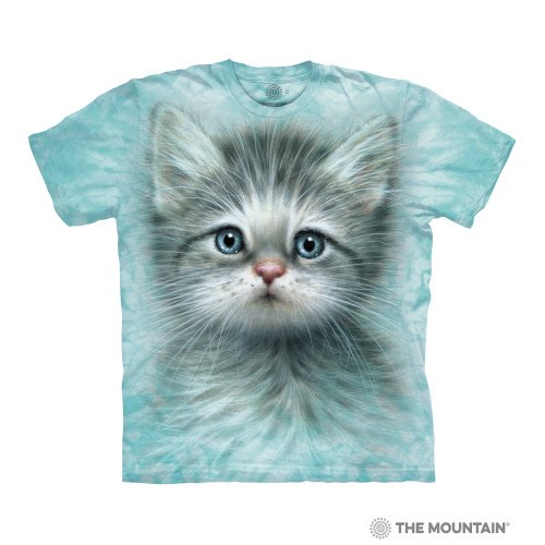 Blue Eyed Kitten | Buy Animal Face Graphic T-shirts Online In UAE